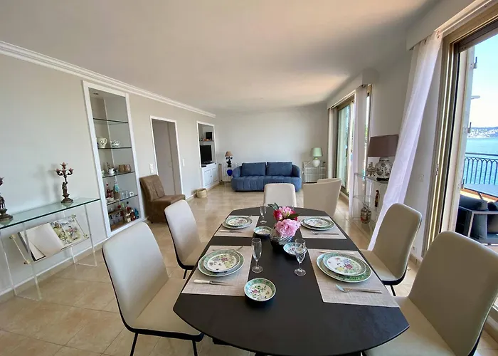 2p Panoramic Sea View Wi-fi Ac דירה ניס