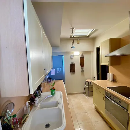 2p Panoramic Sea View Wi-fi Ac ניס