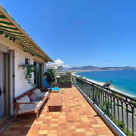 2p Panoramic Sea View Wi-fi Ac דירה