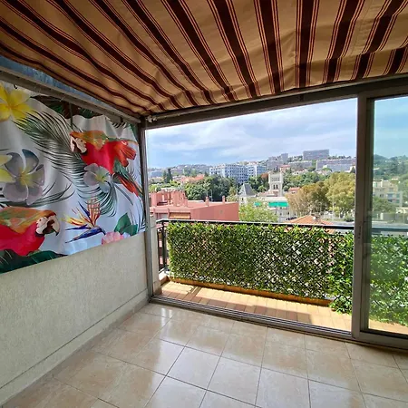 Lejlighed 2p Panoramic Sea View Wi-fi Ac Nice